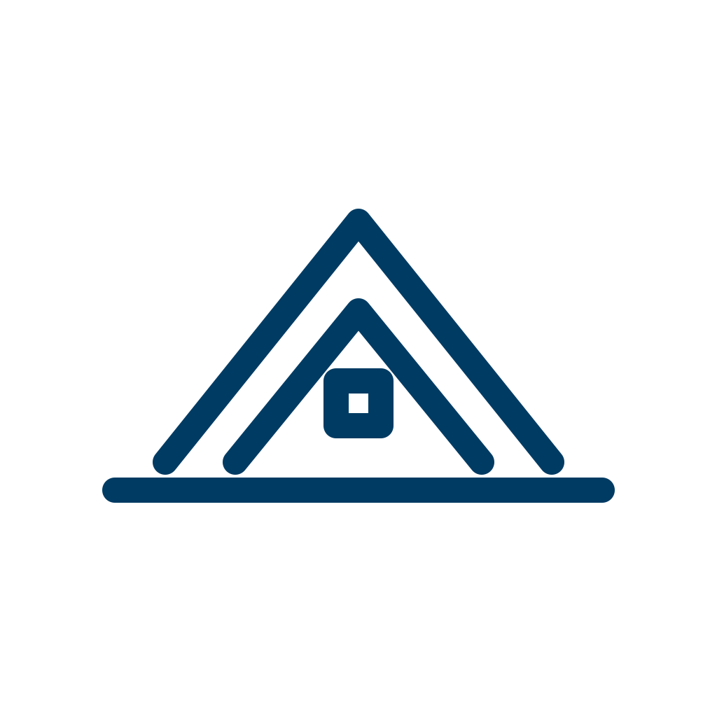 Roofing access icon